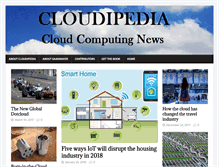 Tablet Screenshot of cloudipedia.com